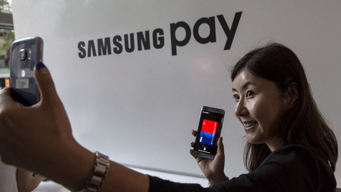 Samsung pay now available in china