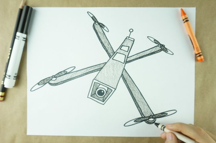 Mit drone capable of following your drawing