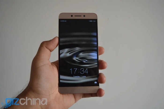 Leeco le 2 spotted in benchmark